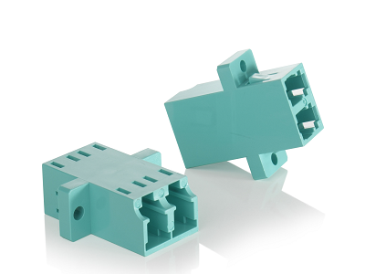 Fiber optic connection adapters